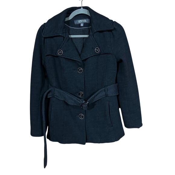 Kenneth Cole Reaction Women's Gray Peacoat Coat Size Small - Picture 1 of 6